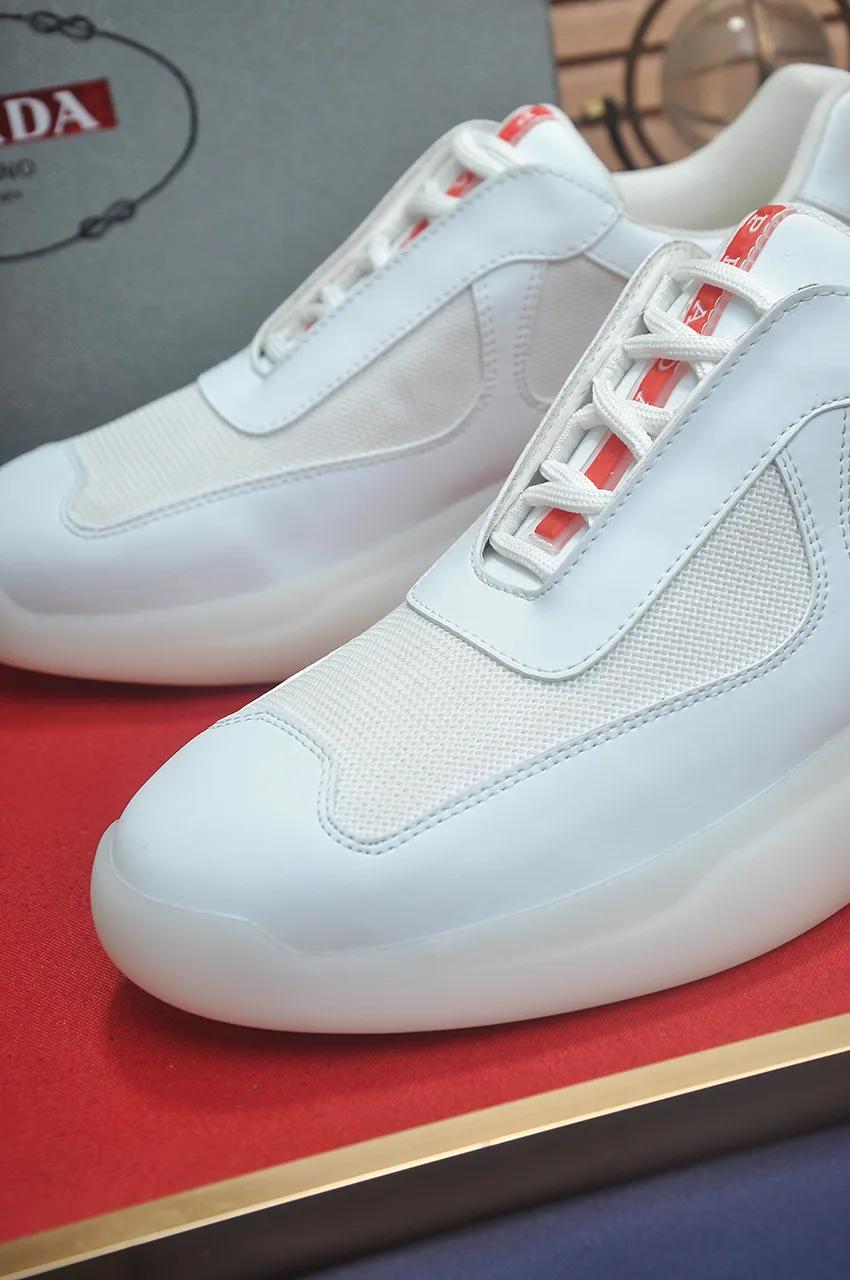 Men's shoes 💰580💶 [PRADA] Top original items, new seasonal styles, high-quality original items, top-grade high-mercerized cowhide combined with original breathable fabric + imported glue, imported stretch fabric inside with original cowhide feet, original thick outsole! Quality guaranteed! Code 38-45 (45 customized)